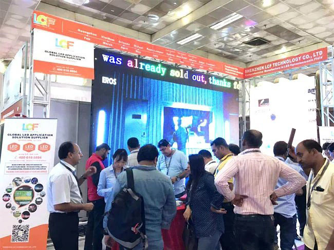 2016年印度新德里广告展星空游戏展会现场